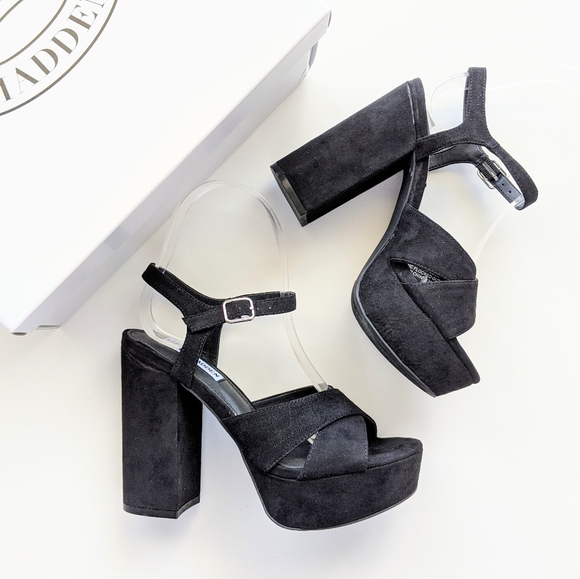Steve madden monroe platform block heel clearance